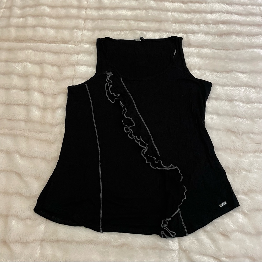 GUESS black tank top, size L